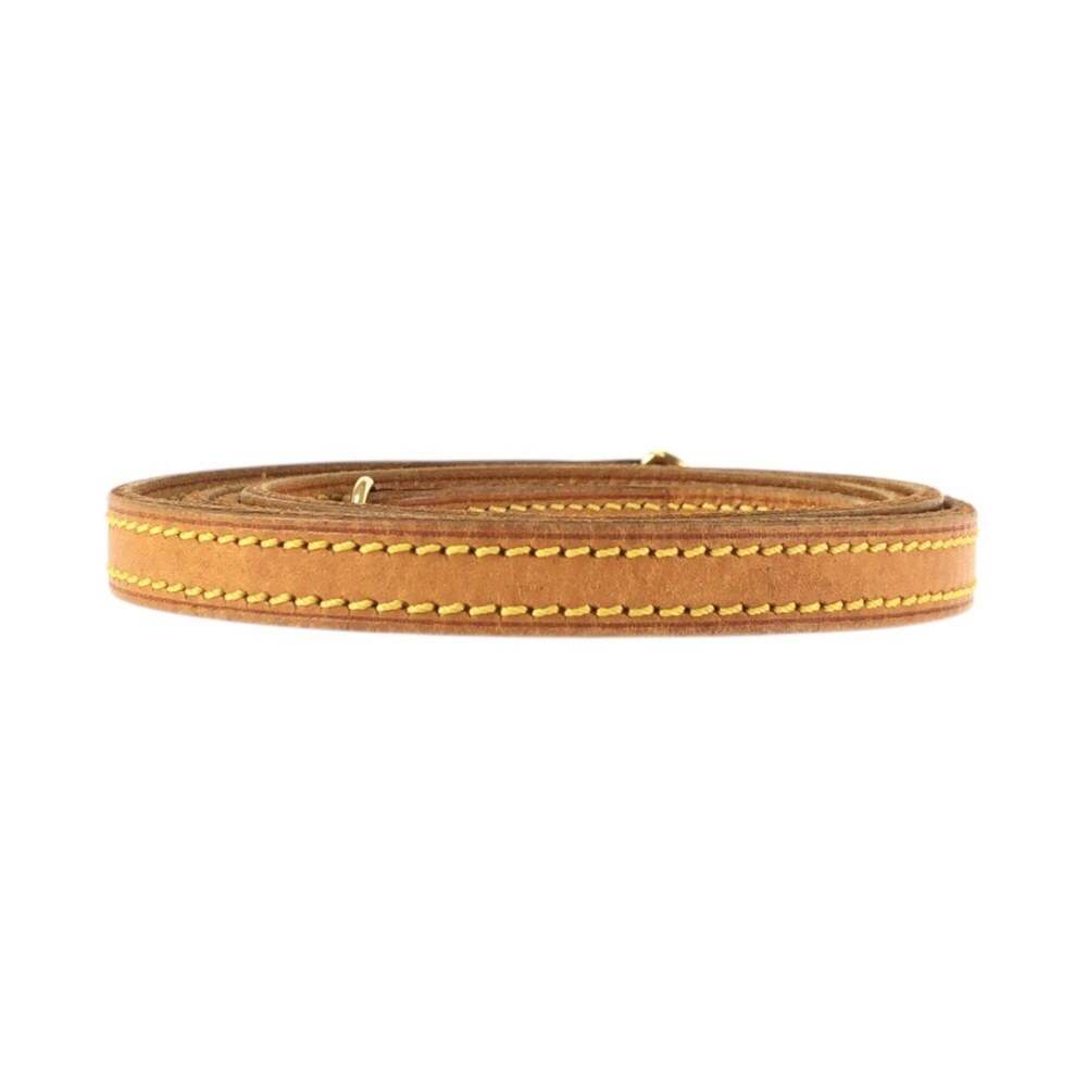 LOUIS VUITTON Louis Vuitton Natural Leather Brown with Gold Hardware Shoulder... - Picture 2 of 7